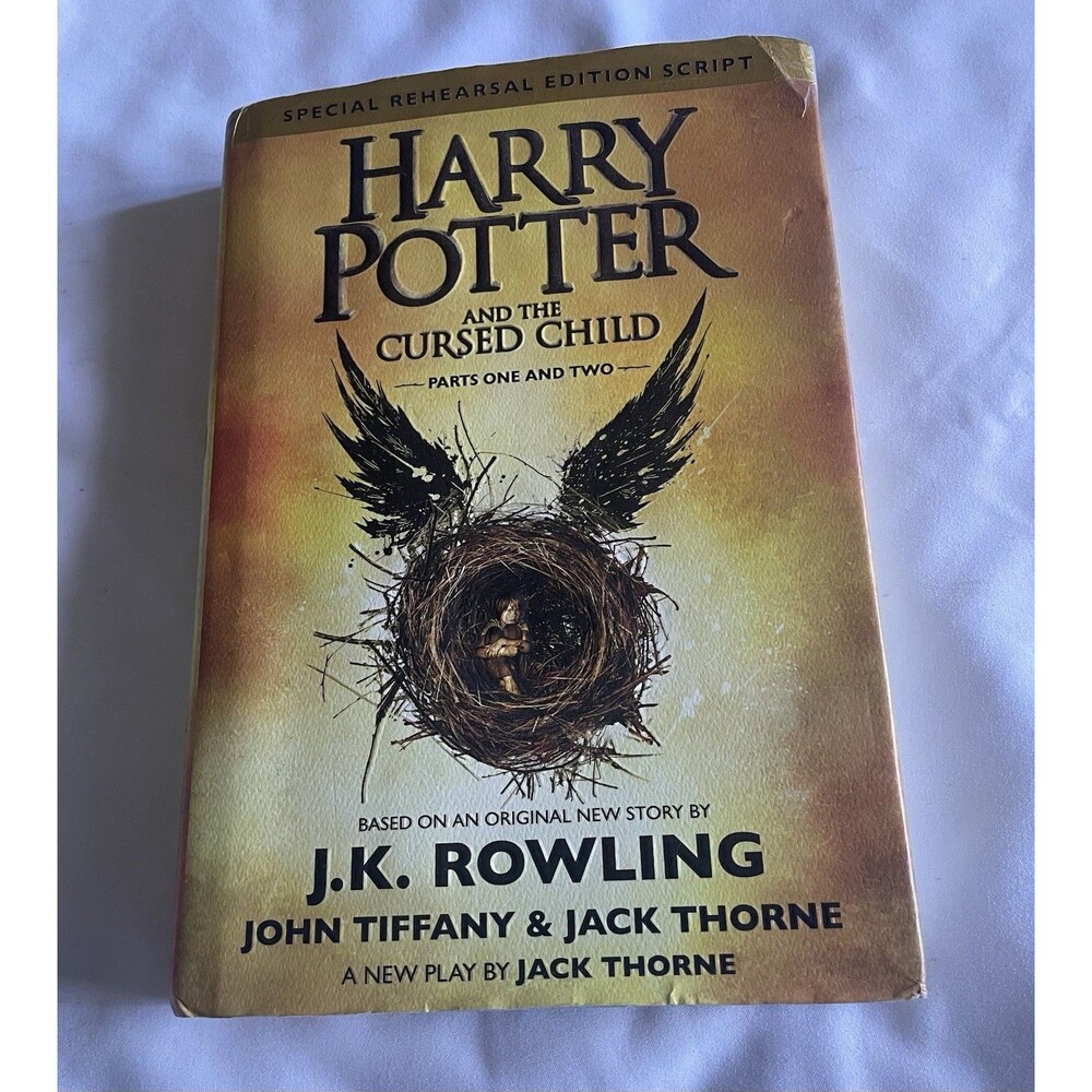 Harry Potter and the Cursed Child Hardcover Special Rehearsal Ed. FIRST PRINTING
